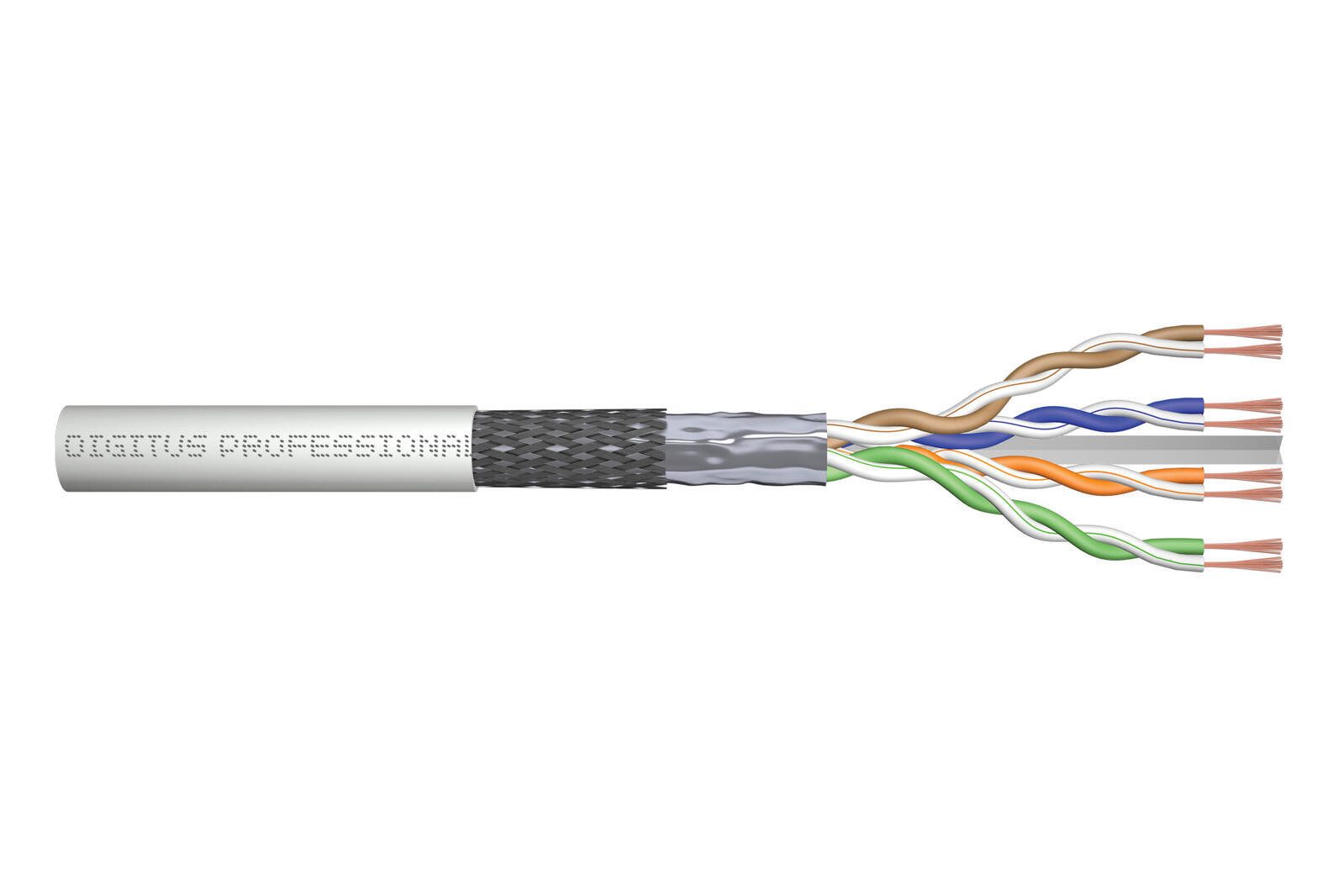 Digitus CAT 6 SF/UTP Twisted Pair Roh-Patchkabel Netzwerkkabel