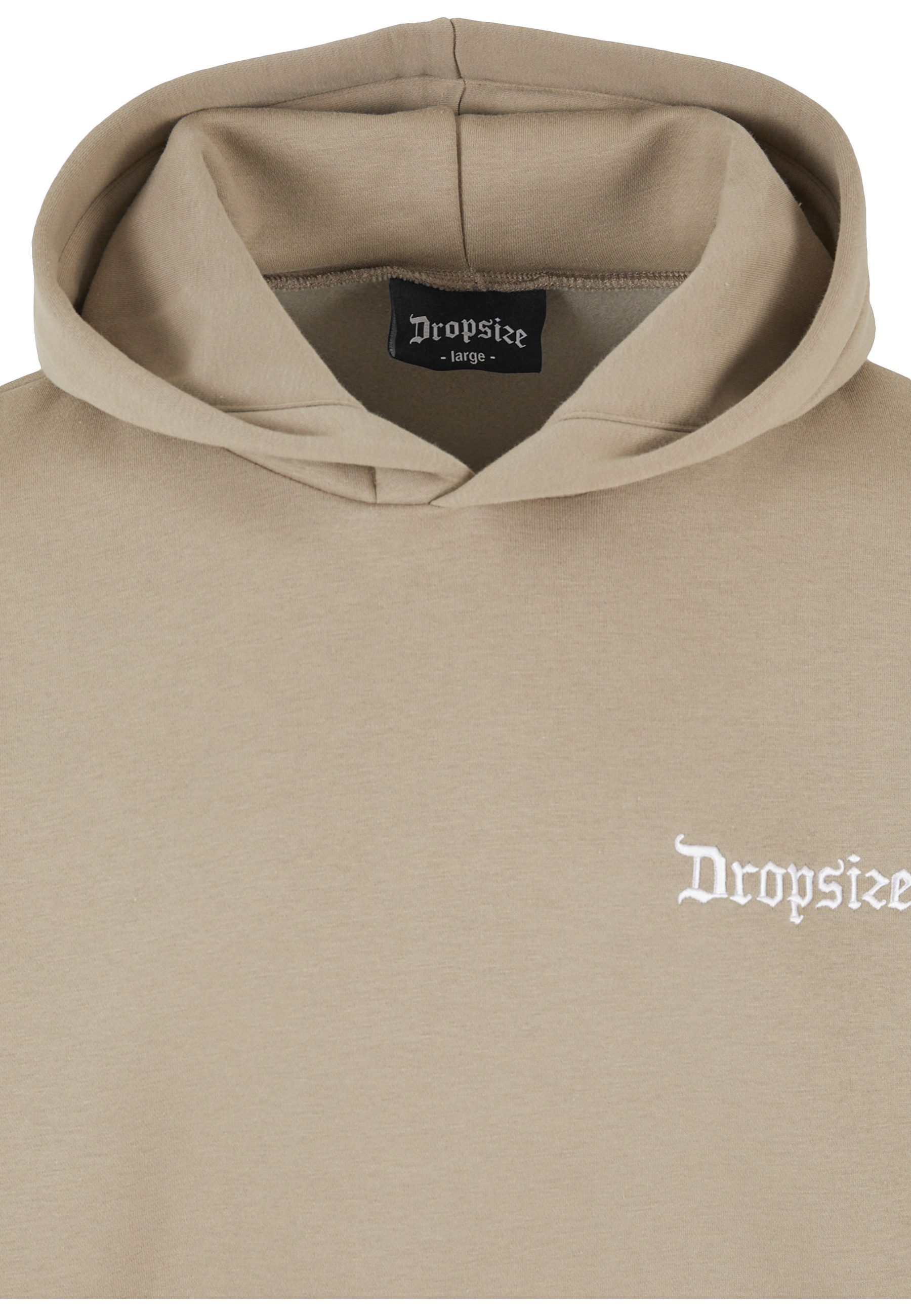 Dropsize Kapuzenpullover Dropsize Herren Heavy Oversize Embo Hoodie (1-tlg)