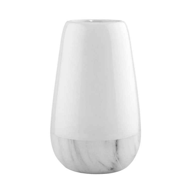 BUTLERS Dekovase MARBELLO Vase Marmor Optik 22cm