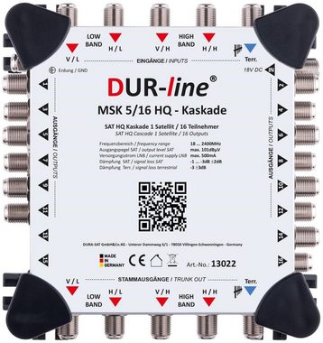 DUR-line DUR-line MSK 5/16 HQ - Kaskade SAT-Antenne