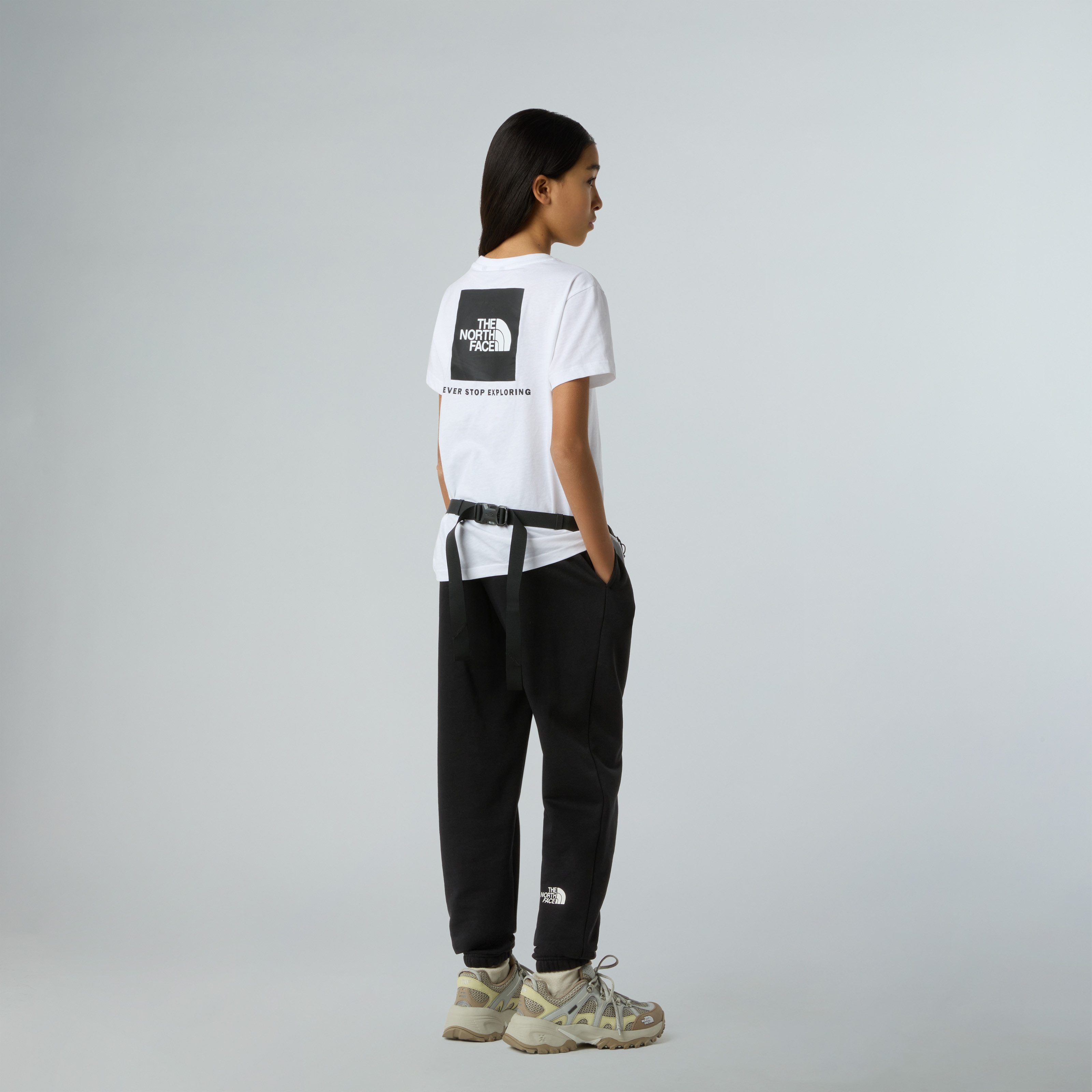 The North Face T-Shirt TEEN BOX NSE REGULAR SS TEE für Jugendliche, Kurzarm, mit Rundhalsausschnitt, aus Baumwolle