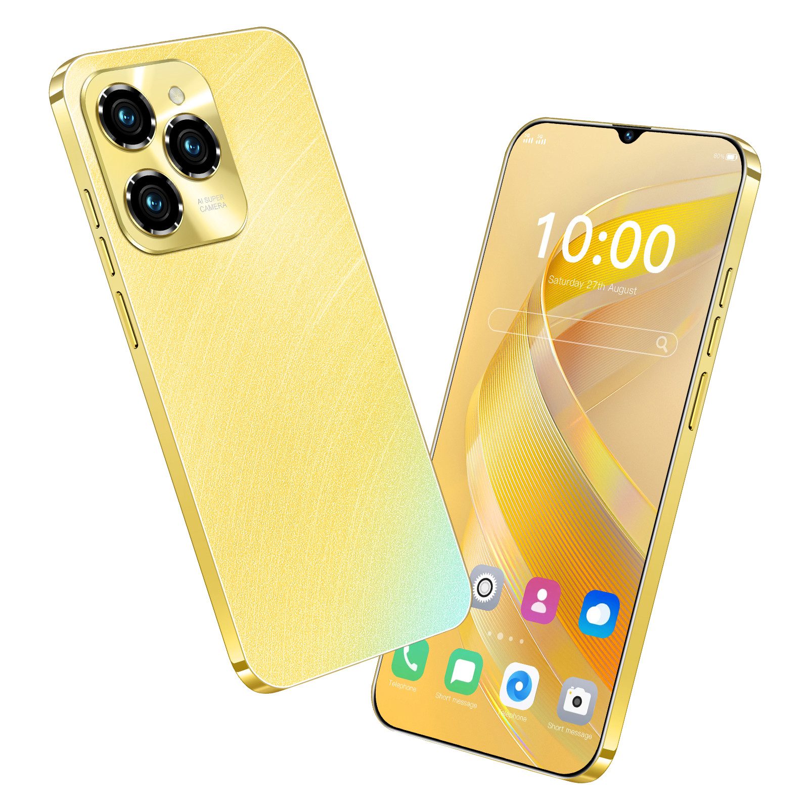 6,28-Zoll-Multifunktions-Smartphone - HD-Bildschirm, starke Leistung Handy