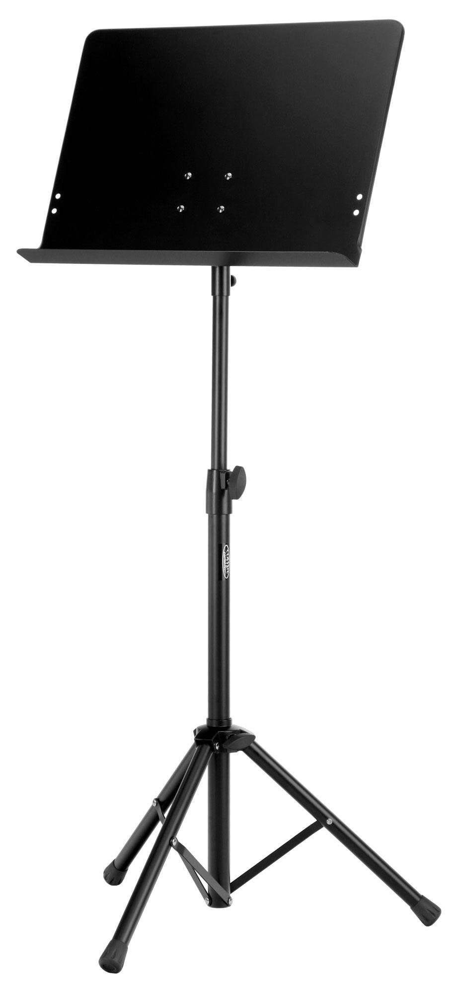 Classic Cantabile Notenpult Orchesterpult Deluxe geschlossen, (1-tlg), Robuste, dreibeinige Rohrkonstruktion