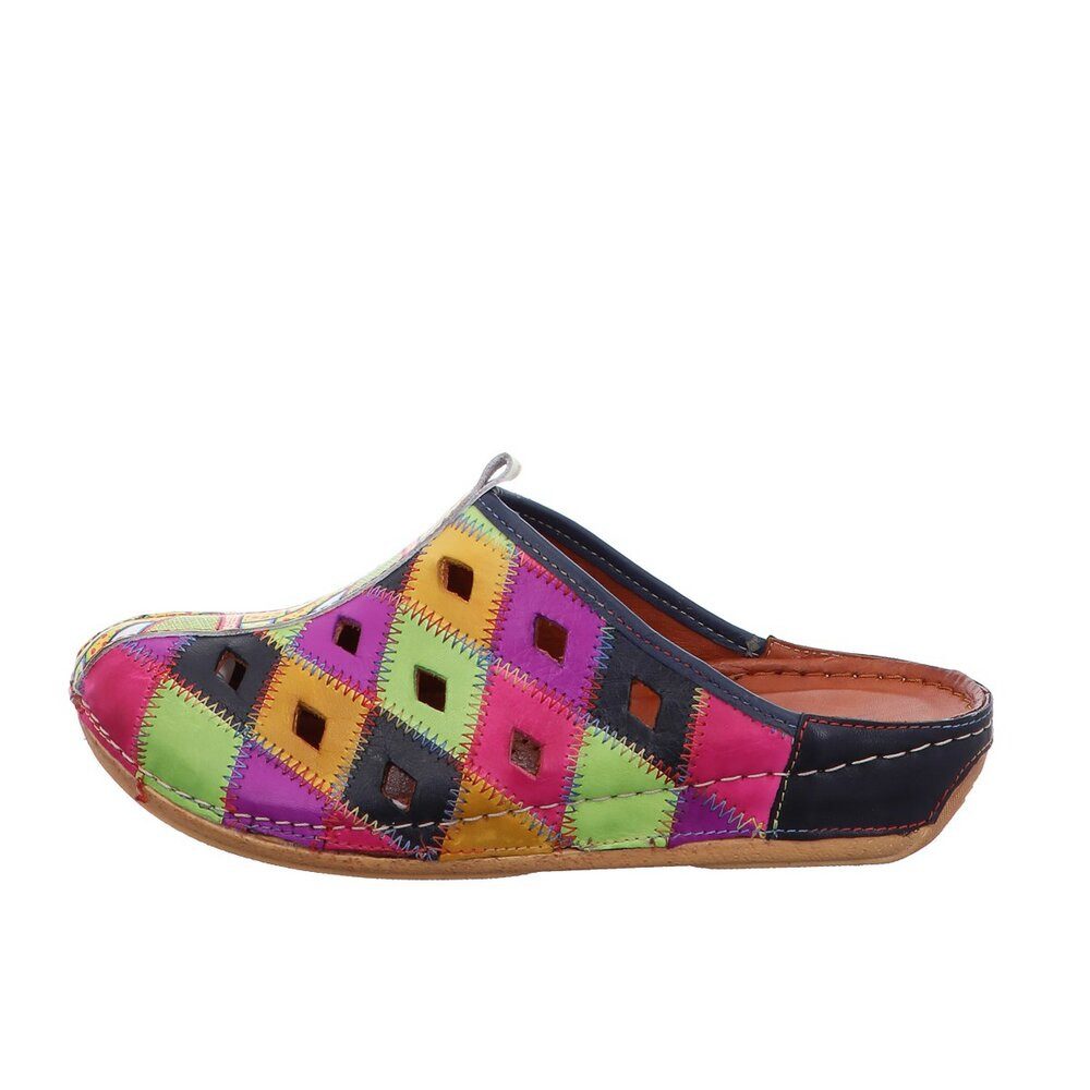 Gemini Gemini - Nappa/Kombi Pantolette - Mehrfarbig Pantolette