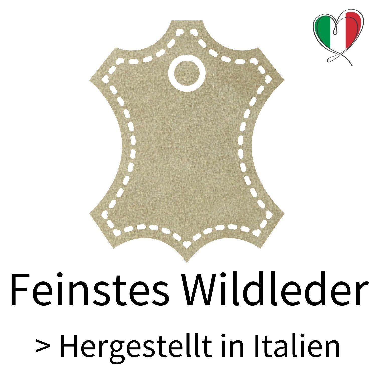 Frentree Umhängetasche Midi Echtleder-Bauchtasche Aus Italien, günstig online kaufen