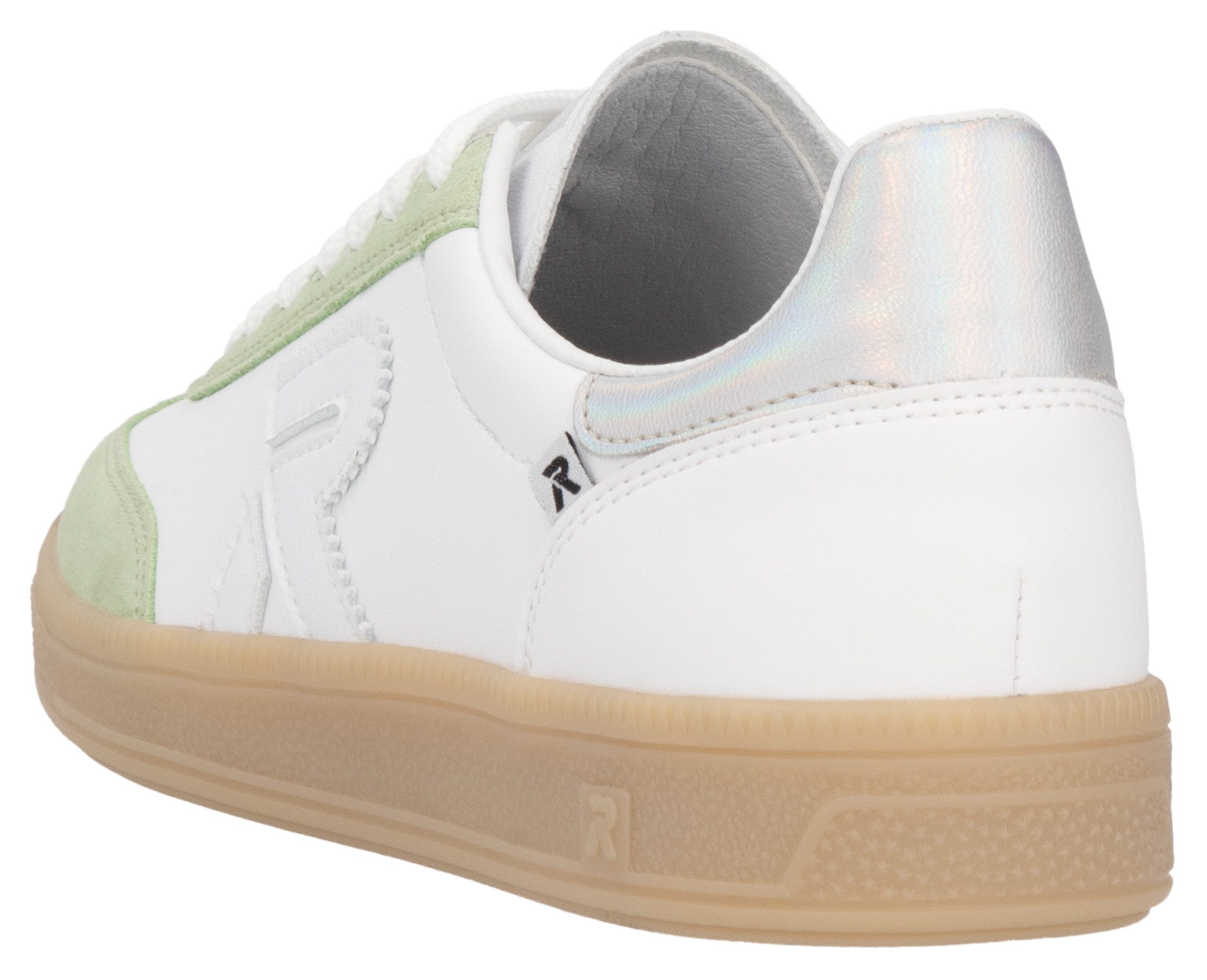 Rieker Sport San Diego Swing2GO Sneaker Retro-Sneaker, Freizeitschuh, Halbschuh mit herausnehmbarem Fußbett