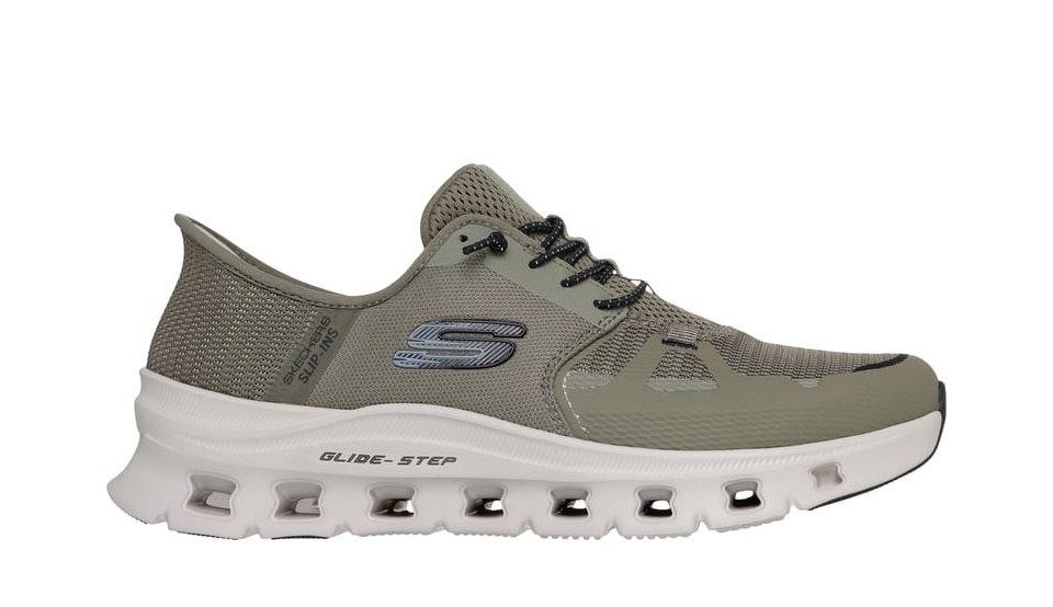 Skechers GLIDE-STEP PRO-OLIVE Freizeitschuhe Herren Skechers Sneaker