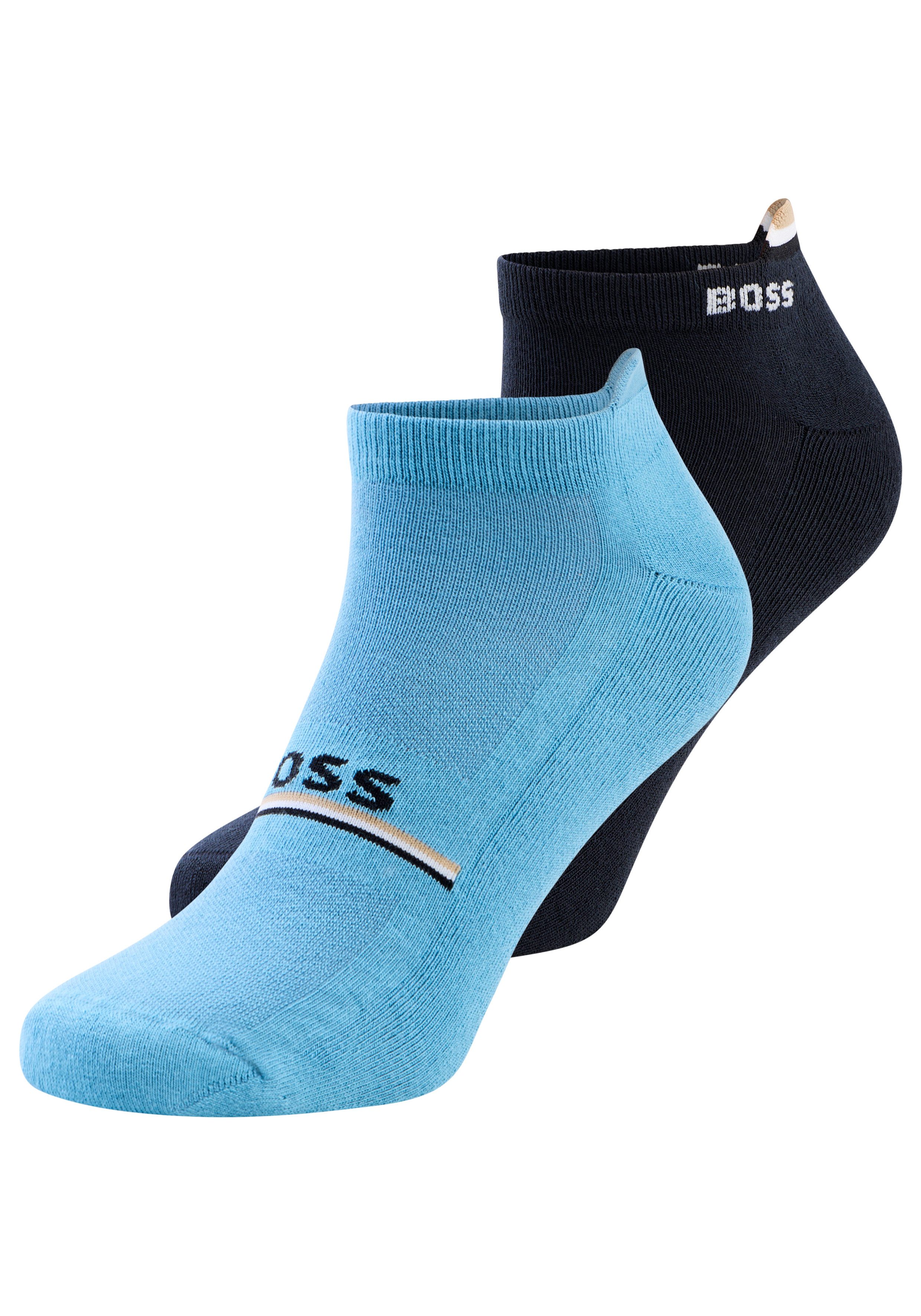 BOSS Kurzsocken 2P AS Iconic Loop CC (2-Paar) mit Signature-Streifen und Lo günstig online kaufen