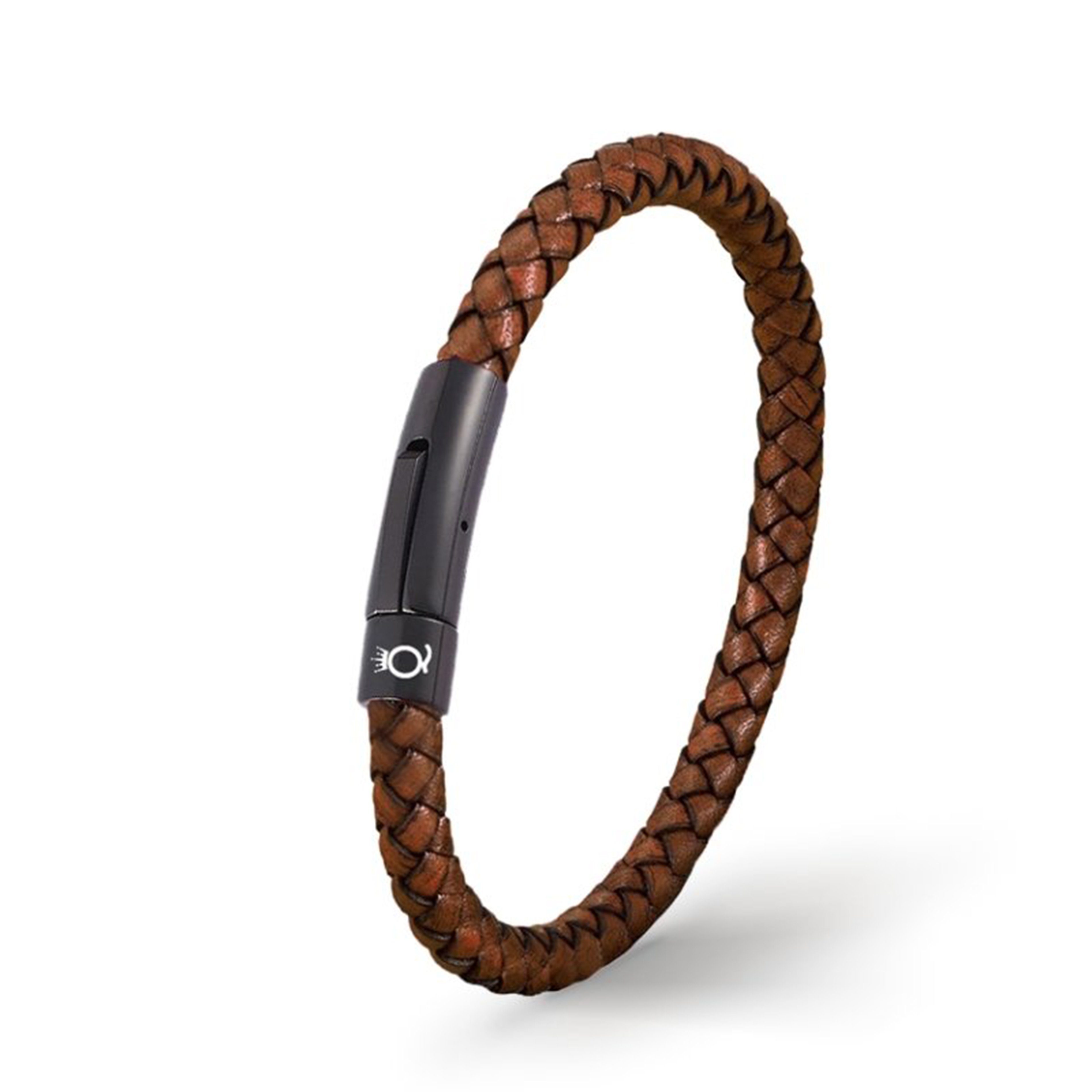 UNIQAL.de Lederarmband Lederarmband Herren "SIMPLE" Geflochten, günstig online kaufen