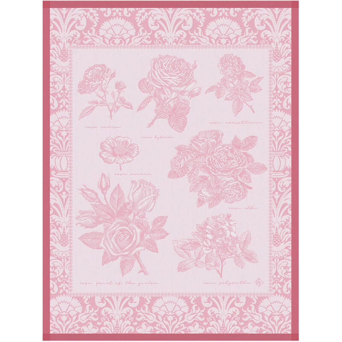 Le Jacquard Francais Geschirrtuch Geschirrtuch Jardins des Roses Pétale 60x günstig online kaufen