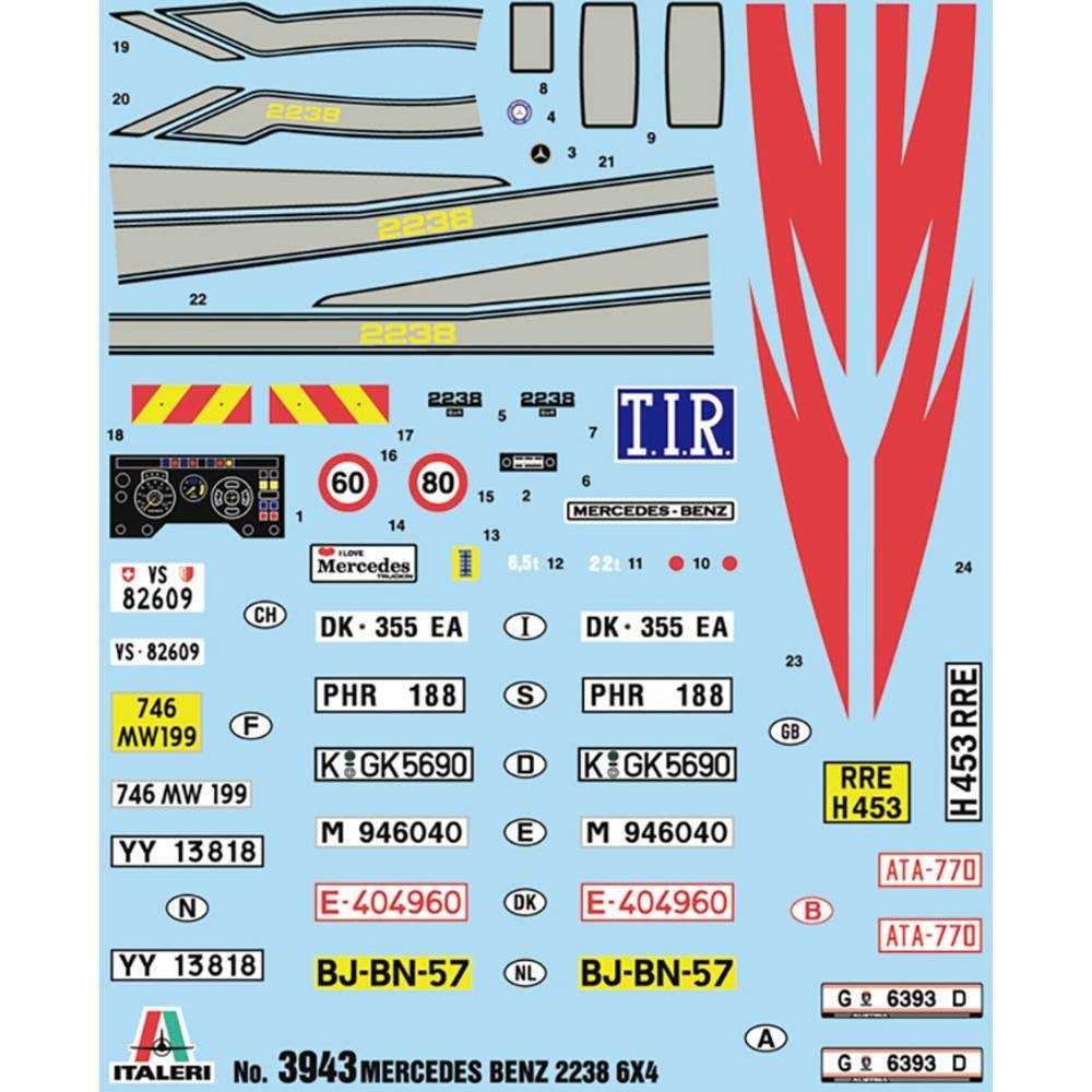 Italeri Modellbausatz 1:24 3943