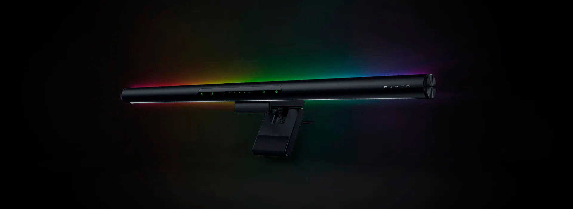 RAZER Teichleuchte Aether Monitor Light Bar, Ein-/Ausschalter, Farbsteuerung, RGB, LED fest integriert