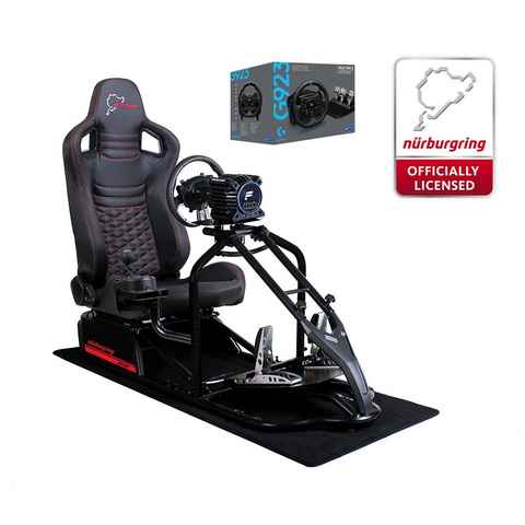 Speedmaster Speedmaster Pro Schwarz - Nürburgring Edition - Logitech G923 Bundle Gaming-Controller
