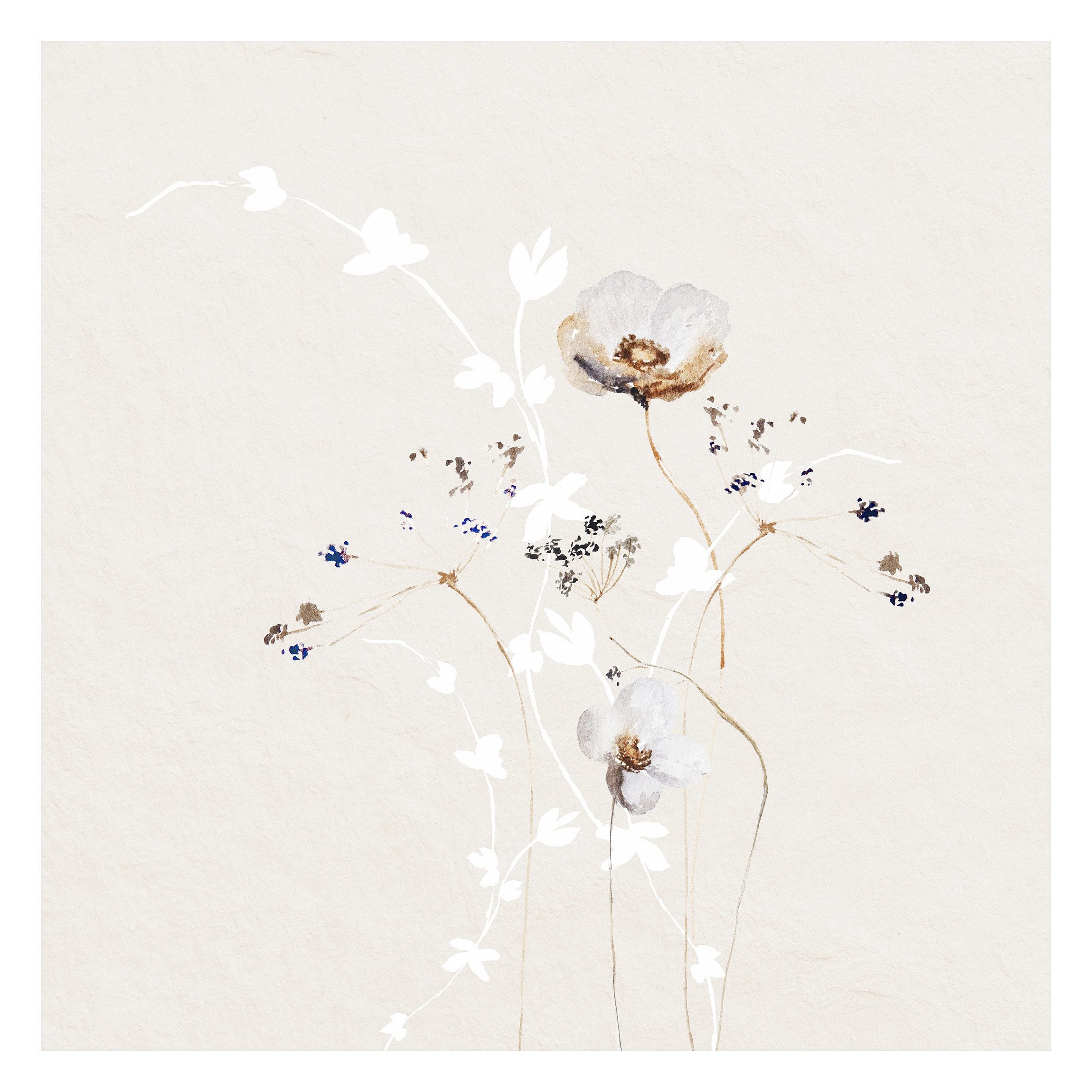 Bilderdepot24 Fototapete Blumen Japanisches Ikebana Blumentapete Floral Natur Modern Kunst, Glatt, Matt, (Vliestapete inkl. Kleister oder selbstklebend), Wohnzimmer Schlafzimmer Küche Flur Motivtapete Vliestapete Wandtapete