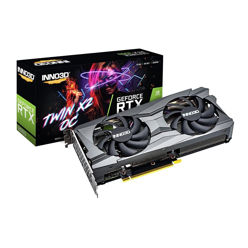 Inno3D GeForce RTX 3060 12GB Twin X2 OC LHR Grafikkarte - 3x ...