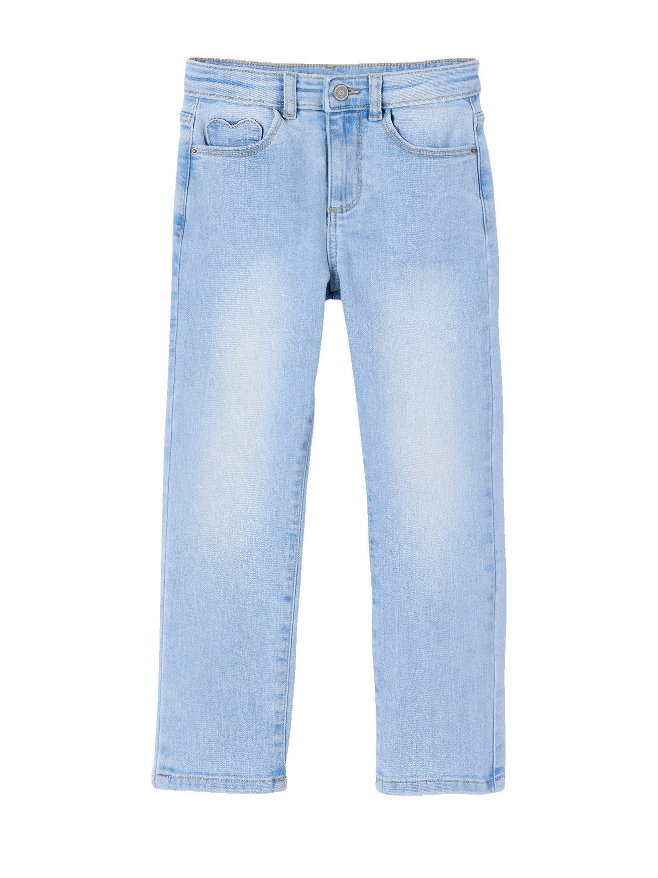 7/8-Caprijeans Mädchen Slim-Jeans, Hüftweite REGULAR