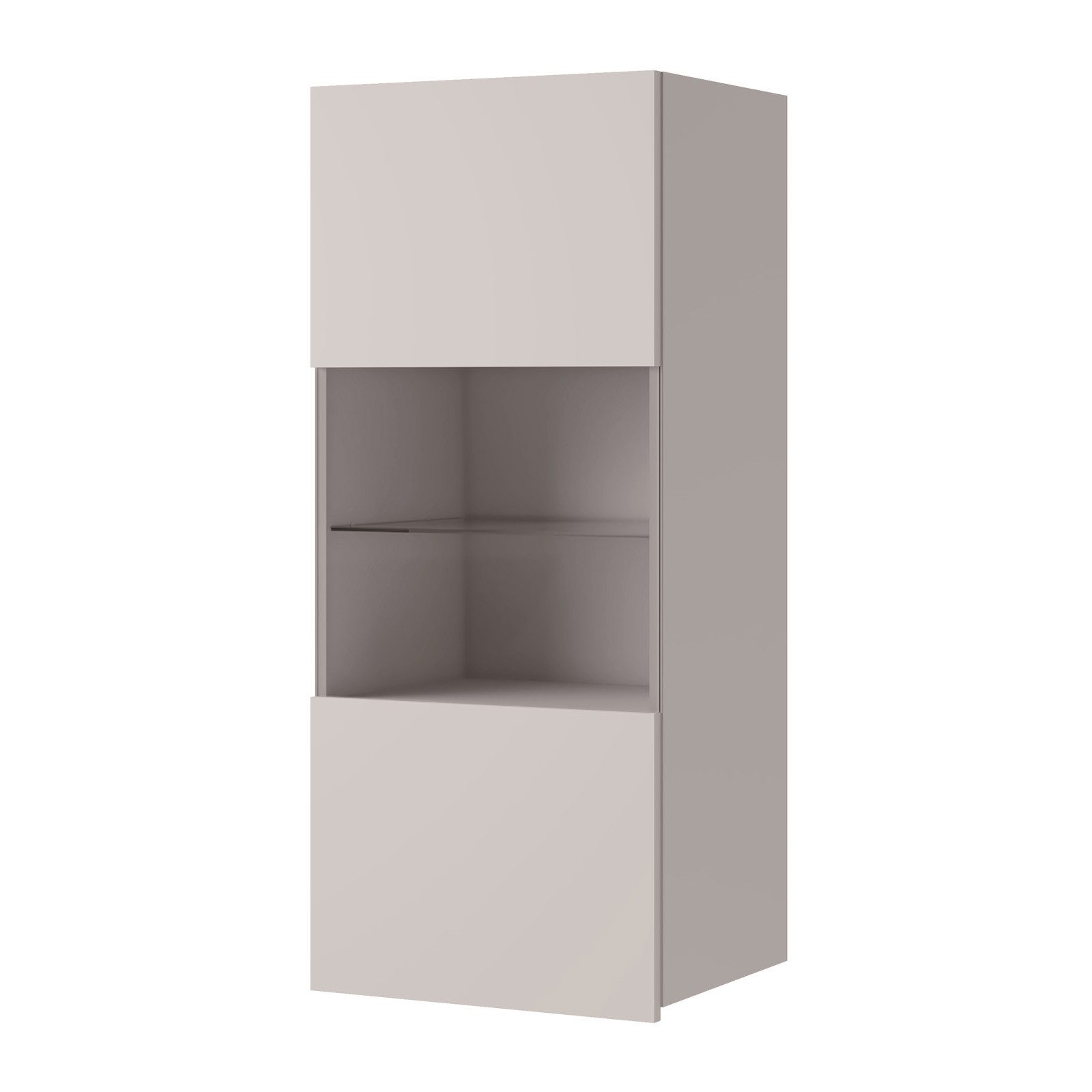 HAUSELEMENT Hängevitrine CALABRINI C-16 Hängevitrine LED-Beleuchtung Vitrine Modern