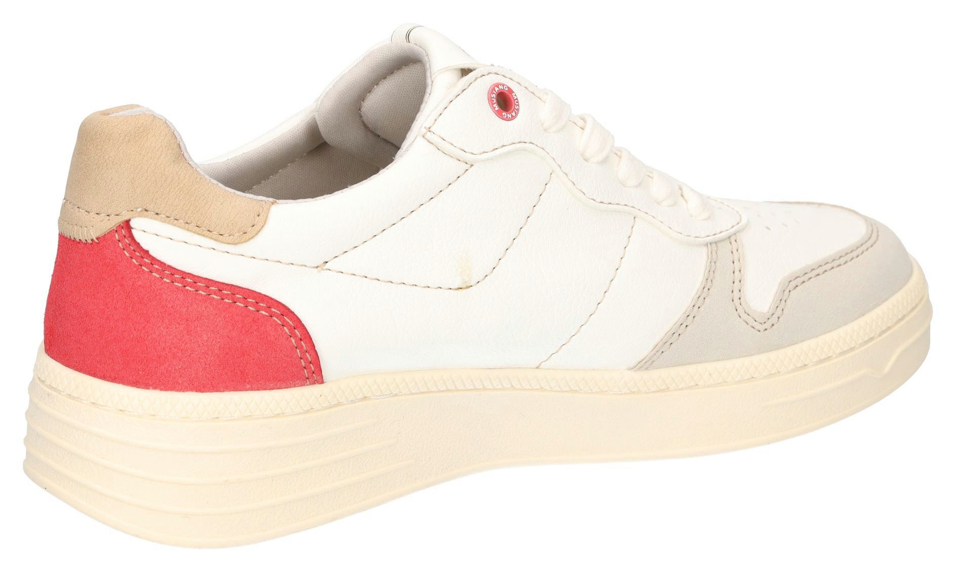 Mustang Shoes Sneaker, Retro Sneaker, Schnürschuh in schöner Farbkombination