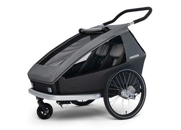 Croozer Fahrradkinderanhänger Kid Keeke 2 der Fahrradanhänger für 2 Kinder inkl. Buggy Rad