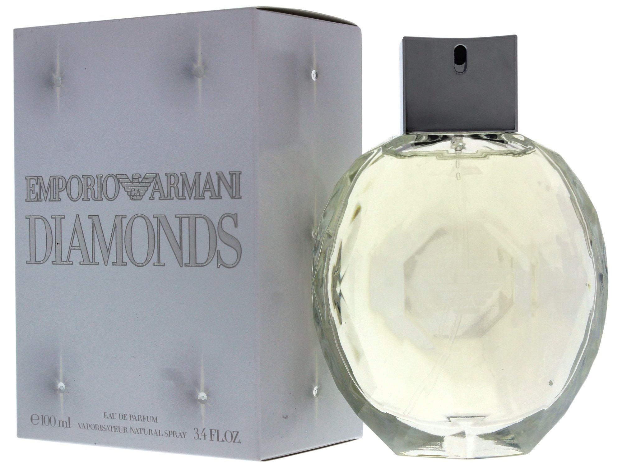 Emporio Armani Eau de Parfum Diamonds for Women Damen EDP Spray, EMPORIO ARMANI, Damenparfüm, Glasflakon, Damenduft