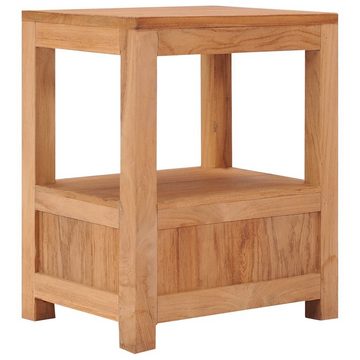 vidaXL Nachttisch Nachttisch 40x30x50 cm Massivholz Teak