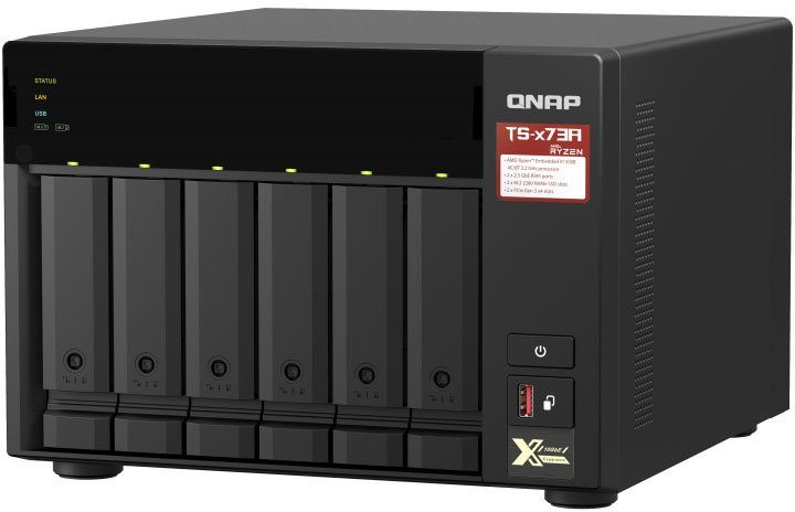QNAP TS-673A-8G NAS-Gehäuse