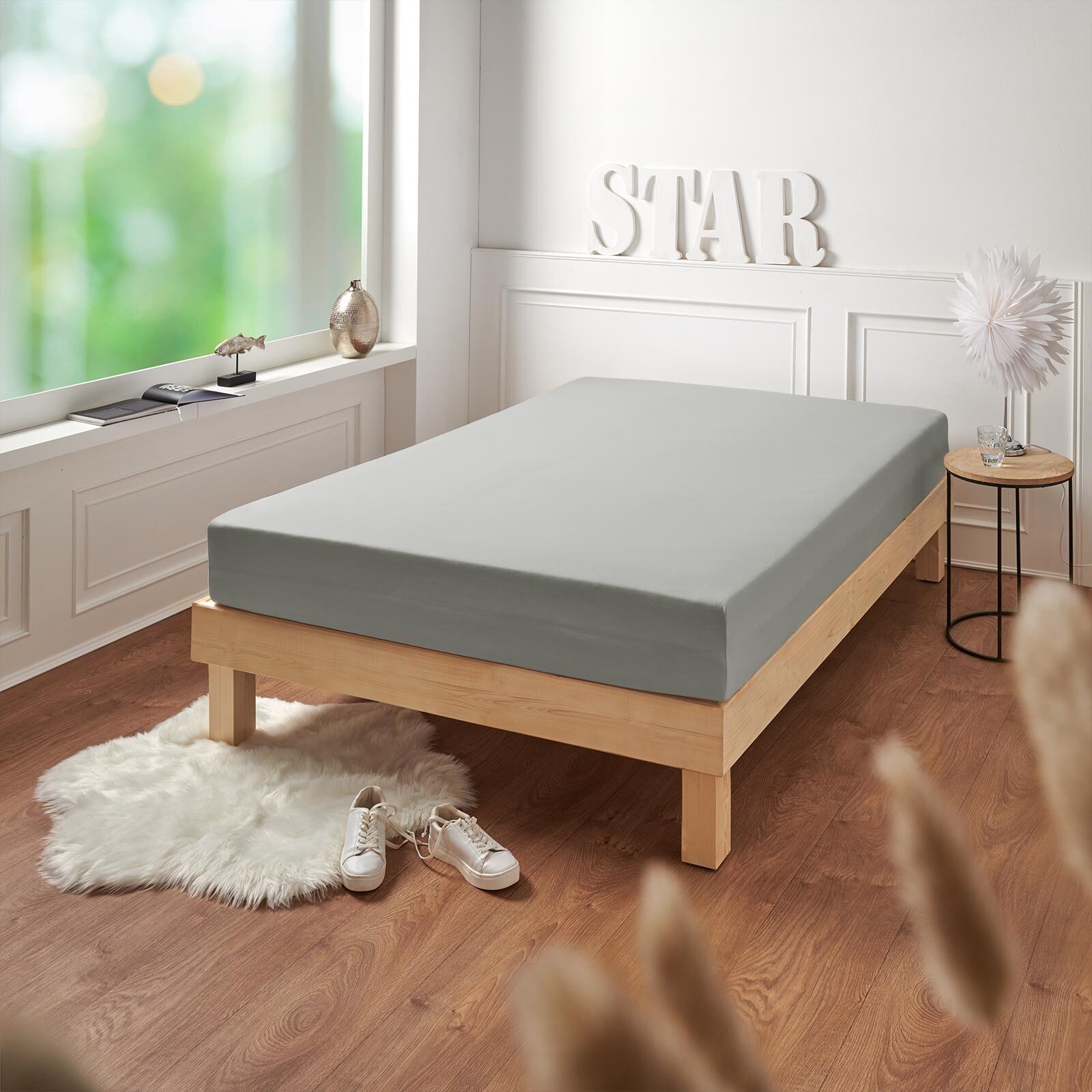 TRAUMSCHLAF Spannbettlaken Premium Interlock, Jersey, Gummizug: günstig online kaufen