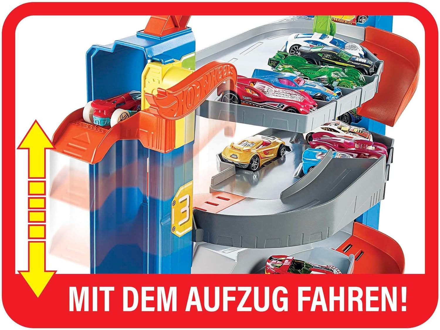 Mattel® Autorennbahn HOT WHEELS GNL70 Stunt-Garage, Parkhaus