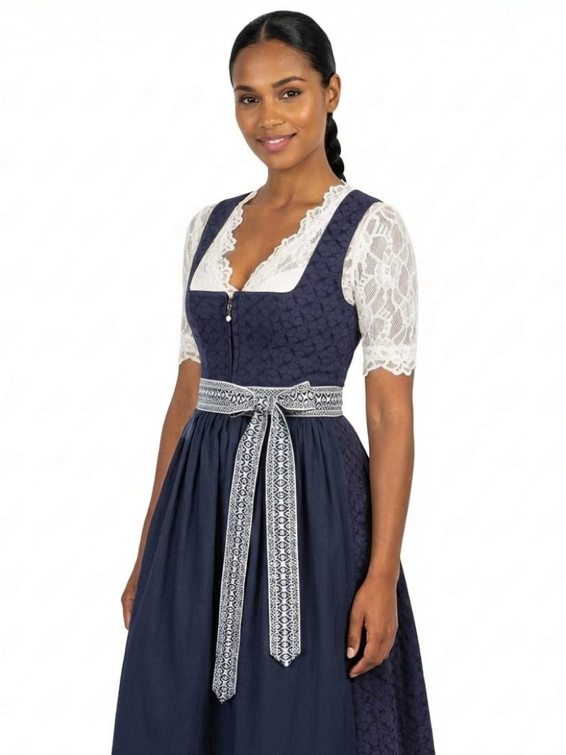 Goldschmidt Trachten Dirndlbluse Dirndlbluse Grace Spitze ecru
