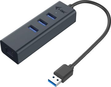 I-TEC USB-A Metal HUB 3 Port Giga USB-Adapter