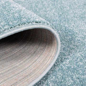 Teppich Moda Soft 2081, Carpet City, rechteckig, Höhe: 11 mm, Kurzflor, Uni-Farben, Weicher Flor