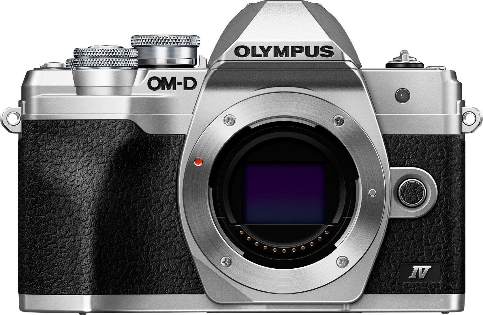 Olympus E-M10 Mark IV Systemkamera-Body (20,3 MP, Bluetooth, WLAN (WiFi), +BLS-50, F-5AC USB-AC Adapter, USB cable, Shoulder Strap)