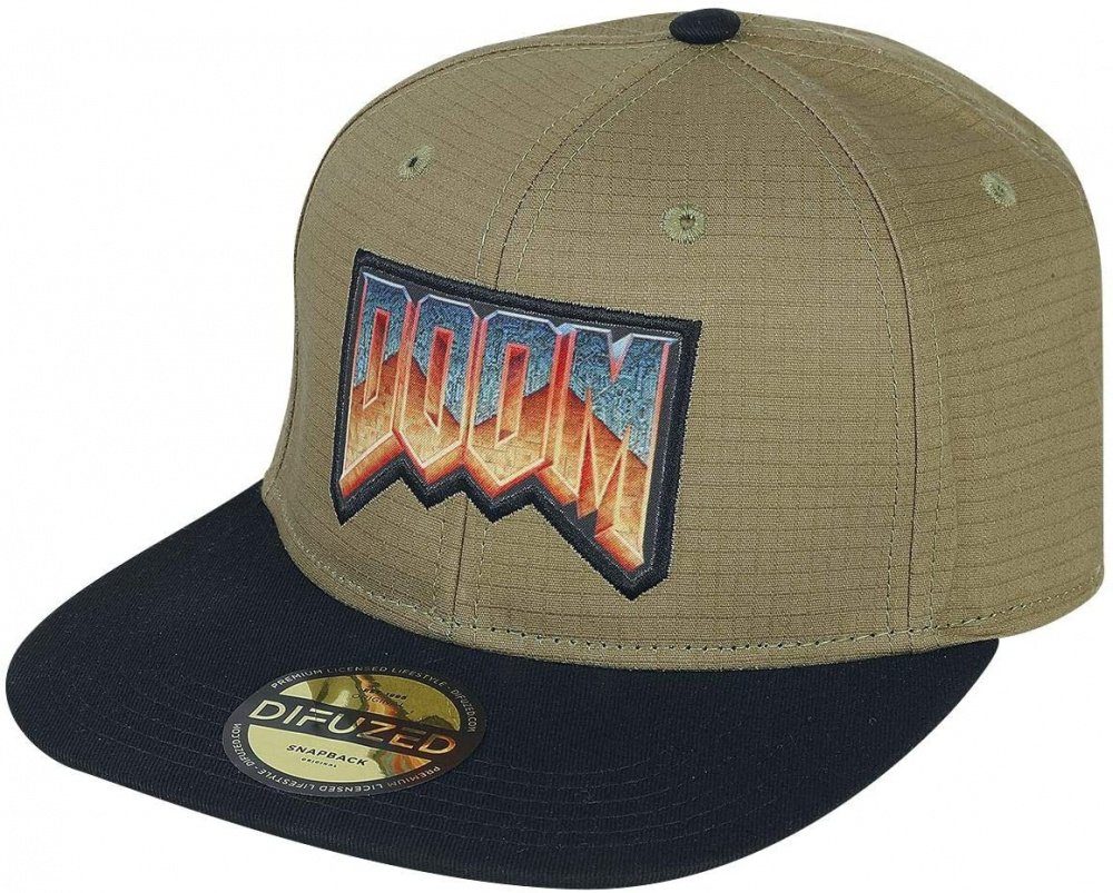 Cap Snapback Retro DIFUZED - Logo Doom Snapback