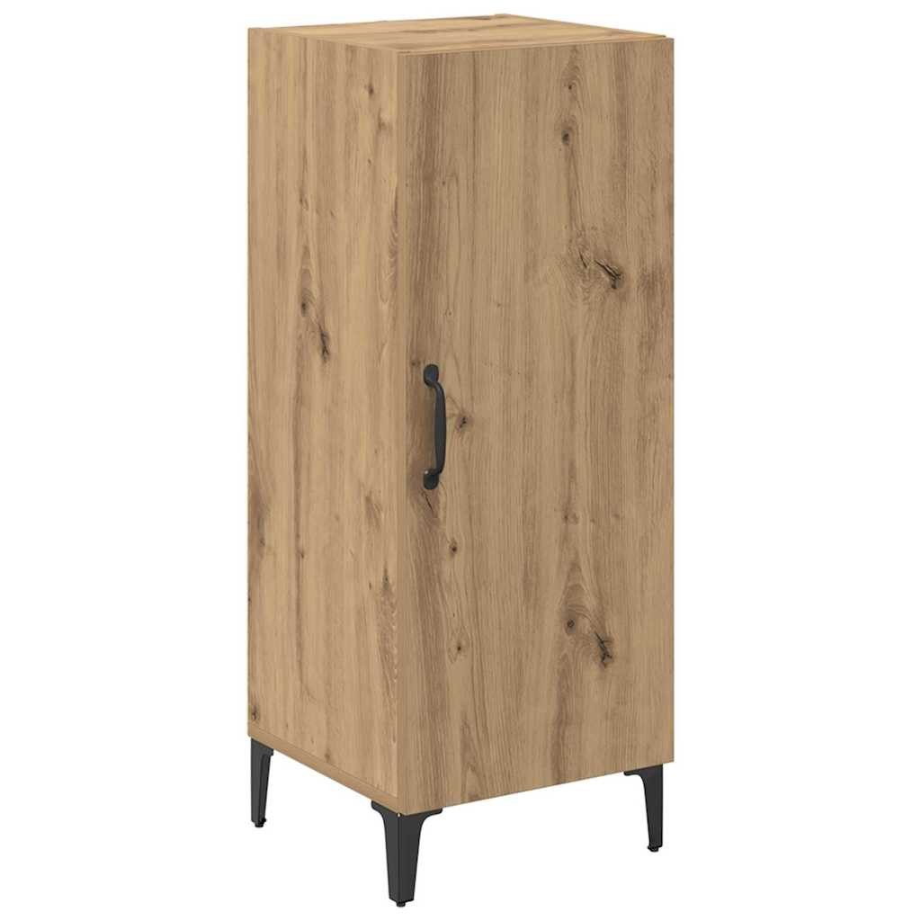 vidaXL Sideboard Sideboard Artisan-Eiche 34,5 x 34 x 90 cm Holzwerkstoff (1 St)