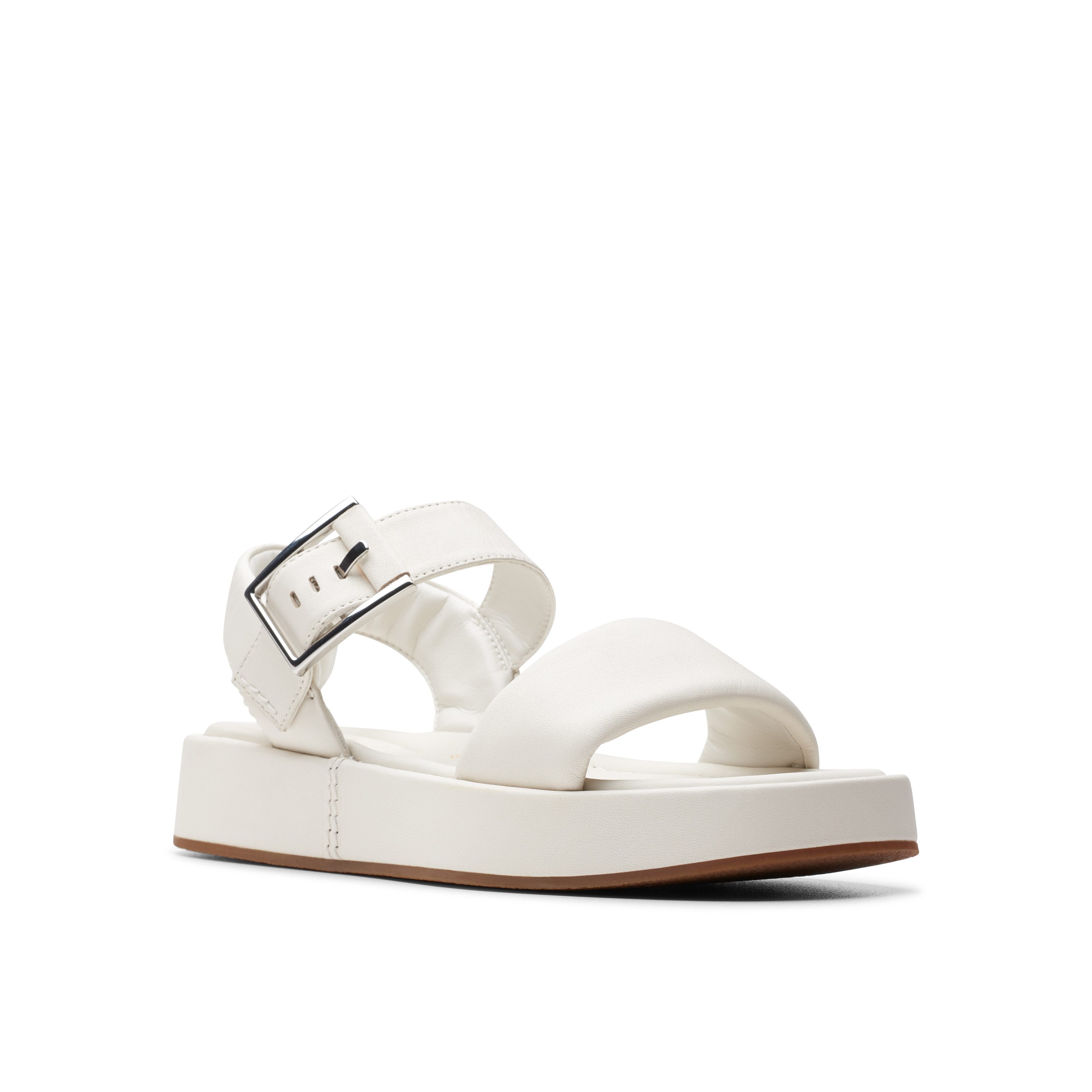Clarks Alda Strap Sandale, Sandale, Flats mit Plateausohle günstig online kaufen