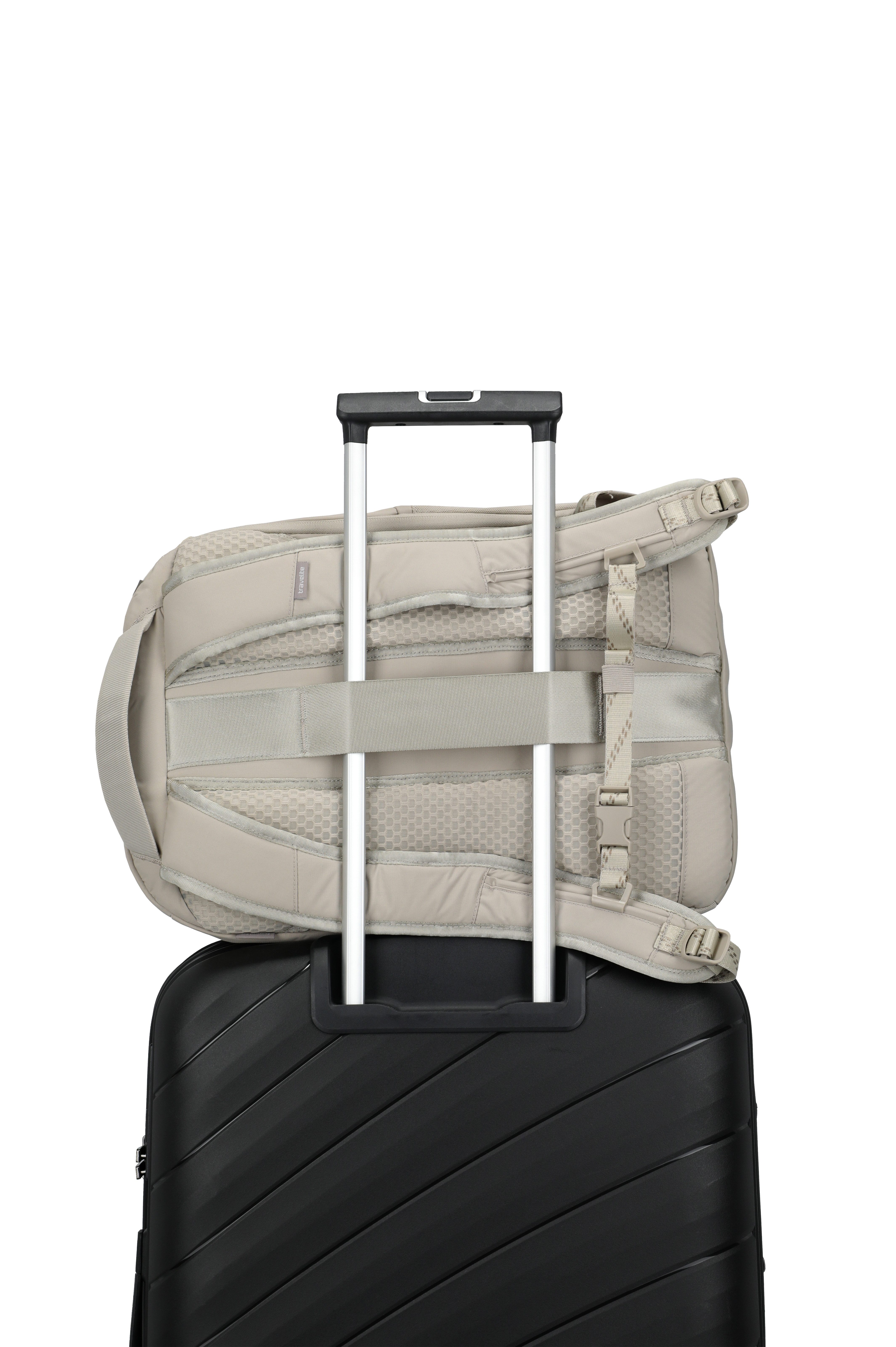 travelite Reisetasche VENTURE LINE Rucksack mit Laptopfach, Travelrucksack, Businessrucksack mit Aufsteckfunktion und Laptopfach