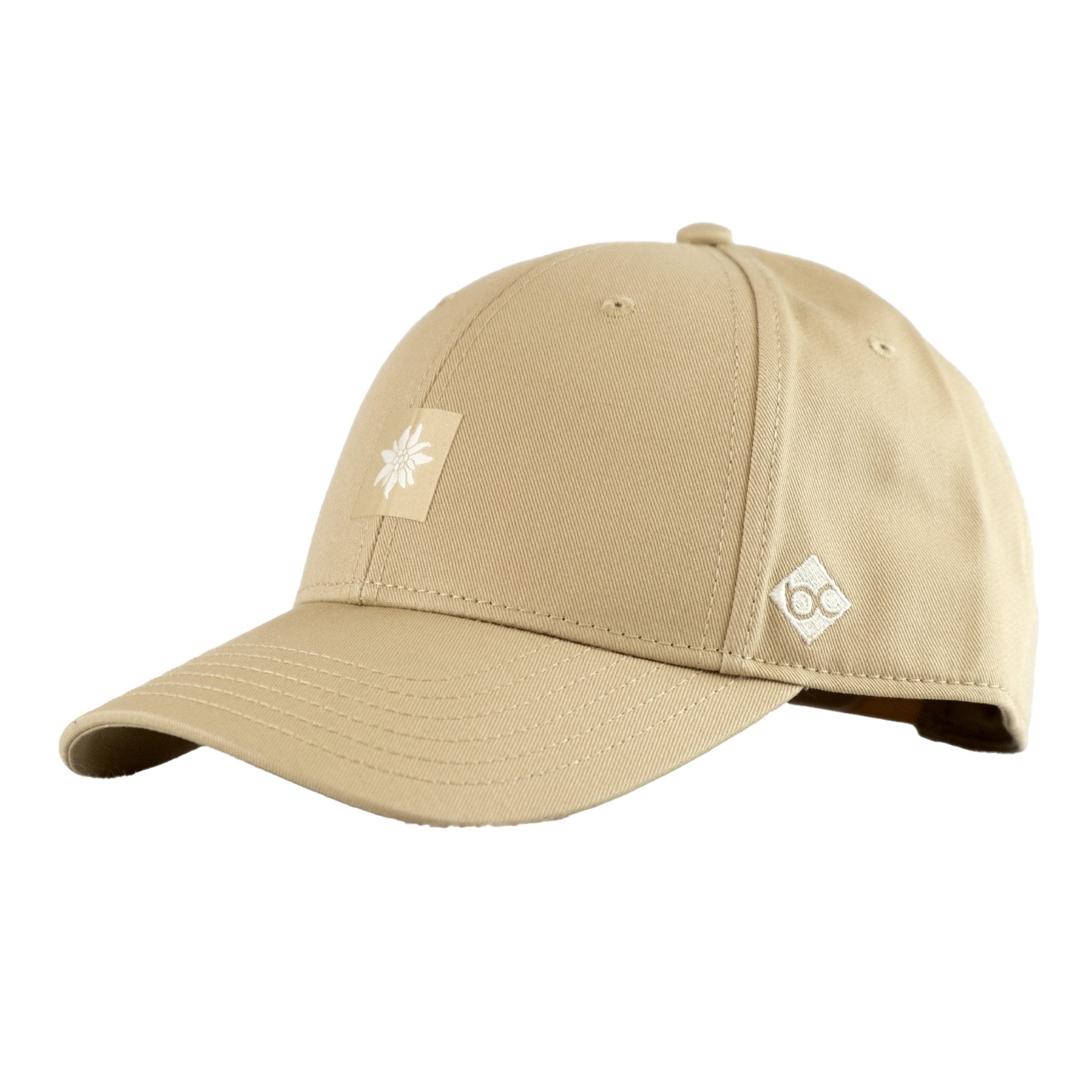 Bavarian Caps Baseball Cap Bavarian Caps Cap "Edelweiß Sonnentanz" (Curved) (Basecap, Basecap) UV-Schutzfaktor 50