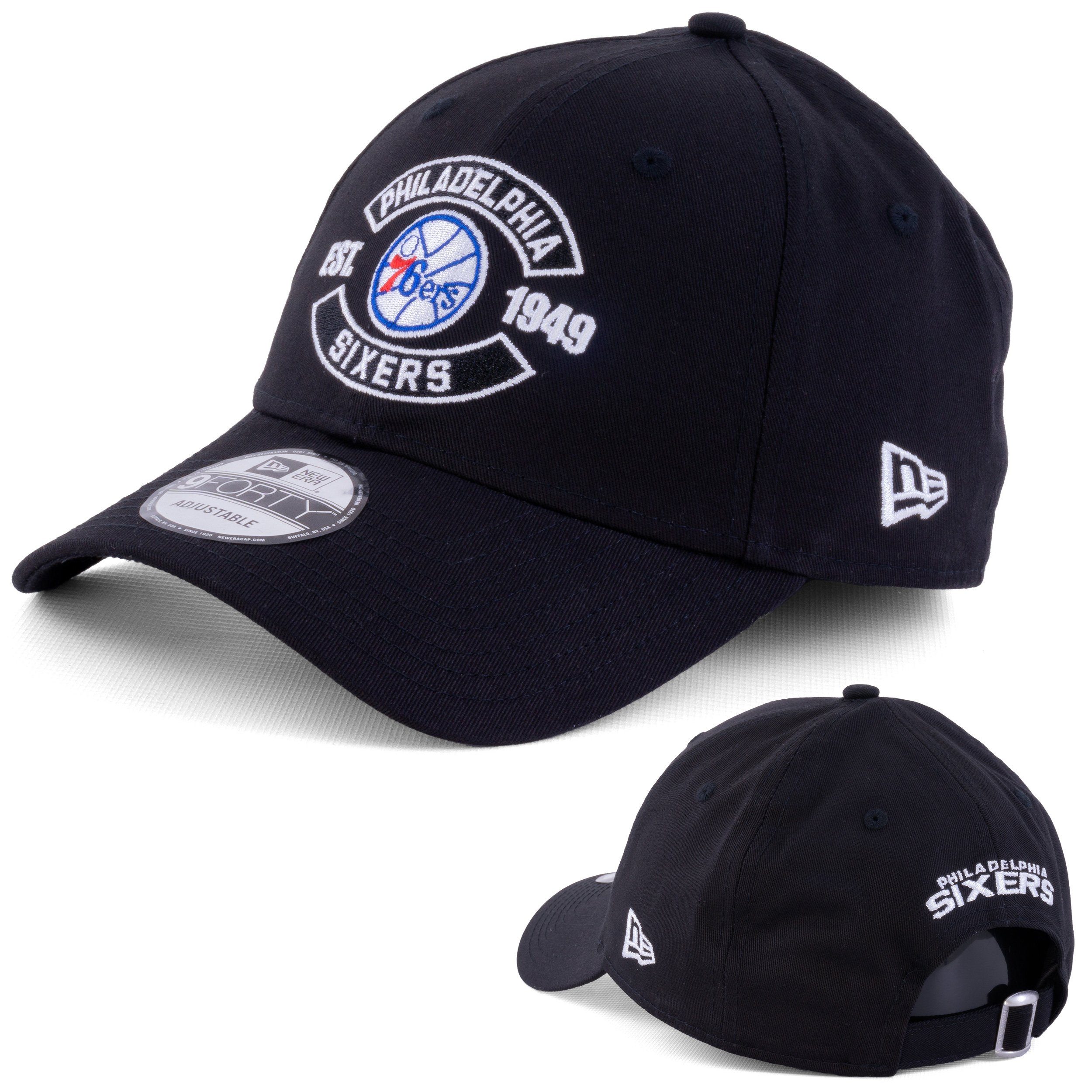 Baseball Cap Cap New Era NBA Cotton 940 PHI76E, G OSFM, F black