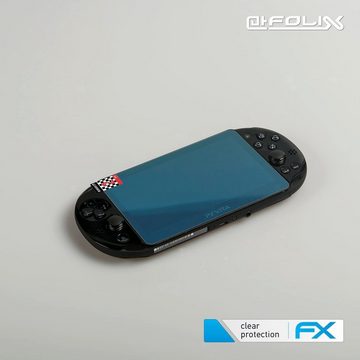 atFoliX Schutzfolie Displayschutz für Sony PlayStation Vita Slim, (3er Set), Ultraklar und hartbeschichtet