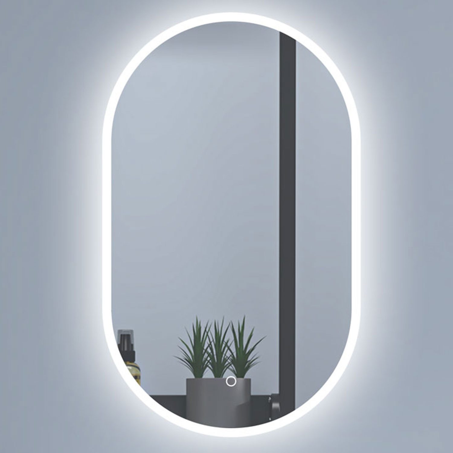 Aica Sanitär Badspiegel Badspiegel LED Wandspiegel Lichtspiegel Beschlagfre günstig online kaufen