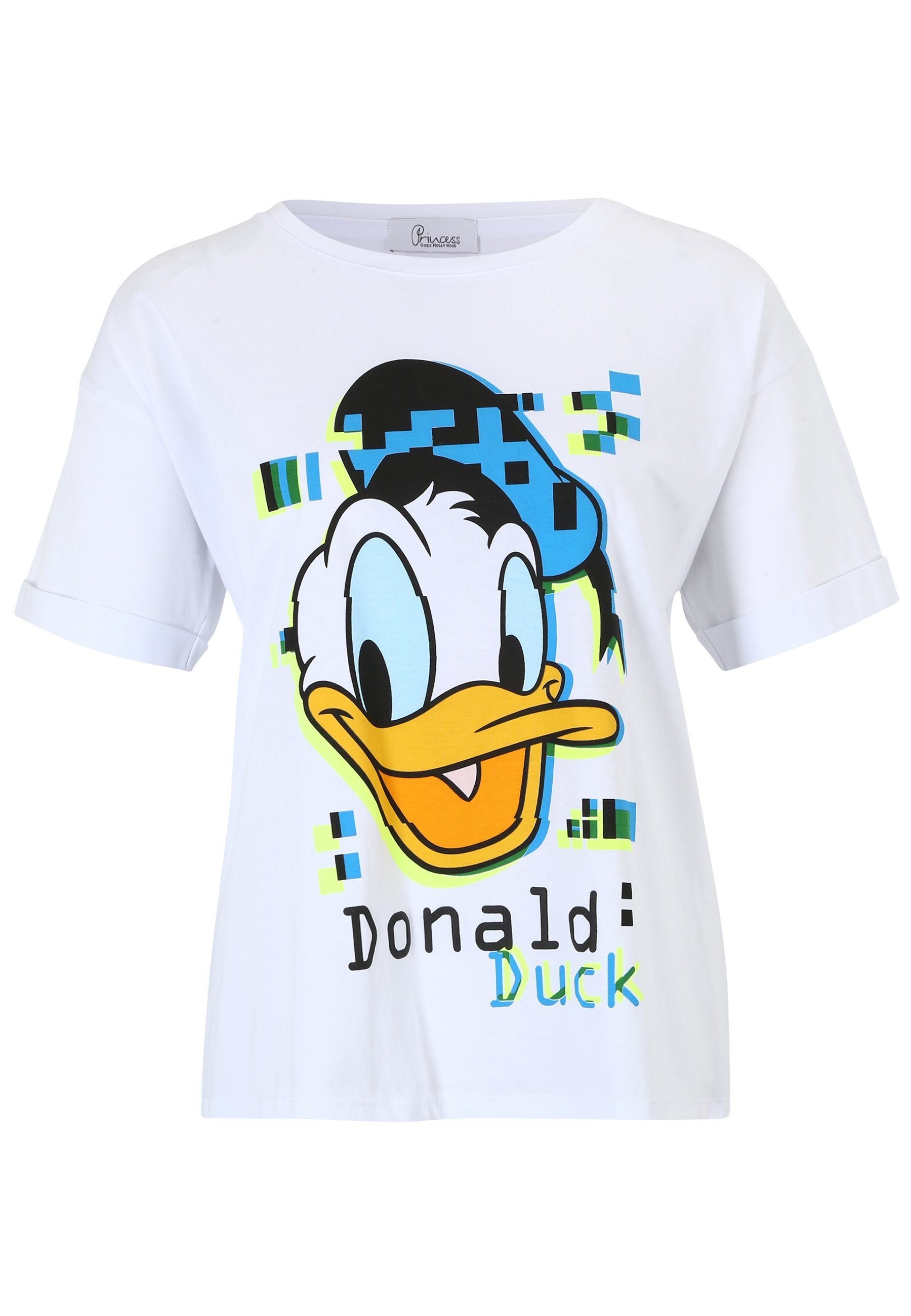 Princess modernem mit Design Hollywood goes T-Shirt Donald Duck