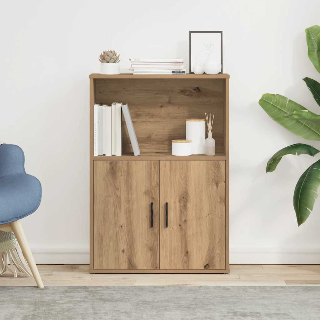 vidaXL Bücherregal Bücherregal Artisan-Eiche 60x24x85 cm günstig online kaufen