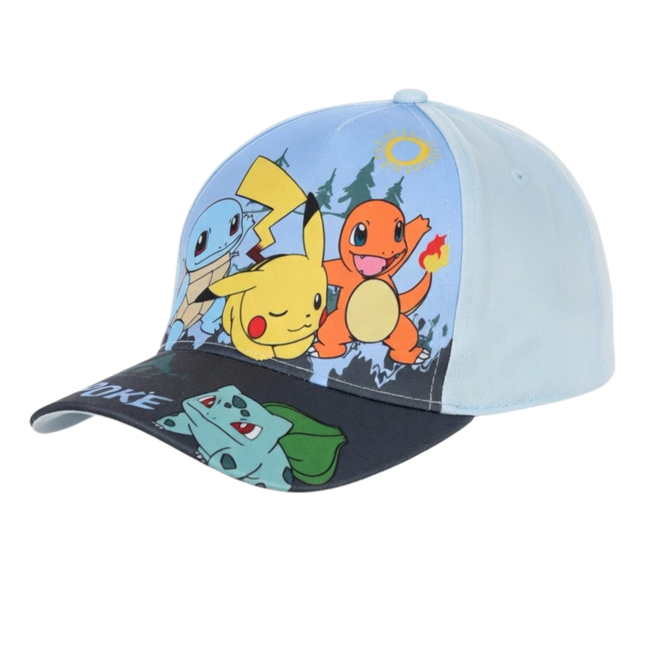 POKÉMON Schirmmütze Pokemon Baseball Cap Kappe Schirmmütze Pikachu