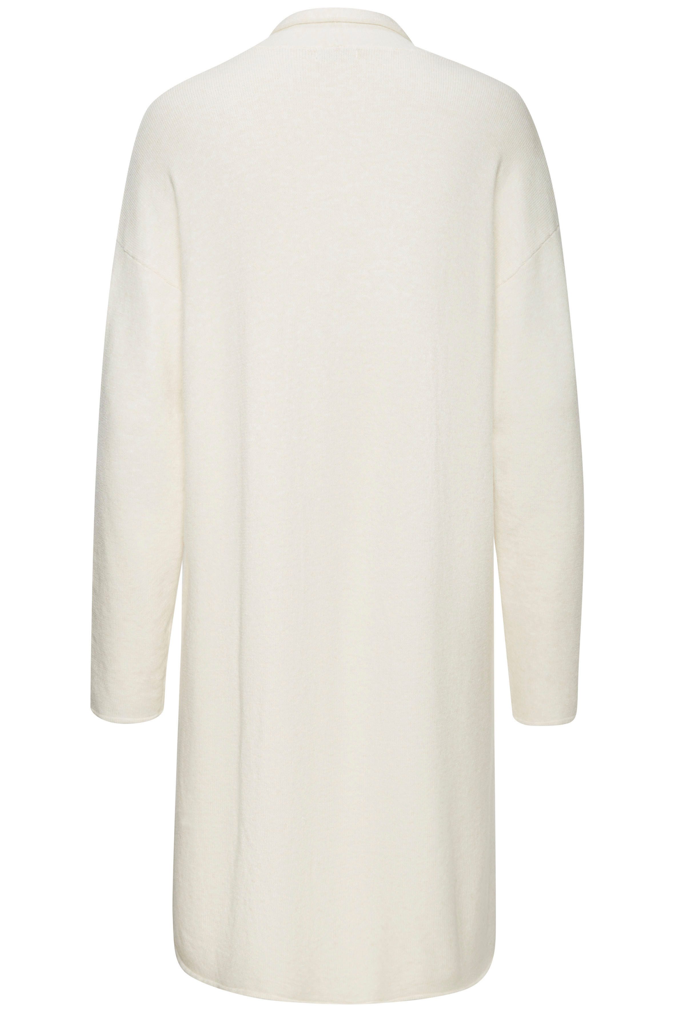 LASCANA Longstrickjacke mit aufgesetzte Taschen und Umlegekragen, Loungewear