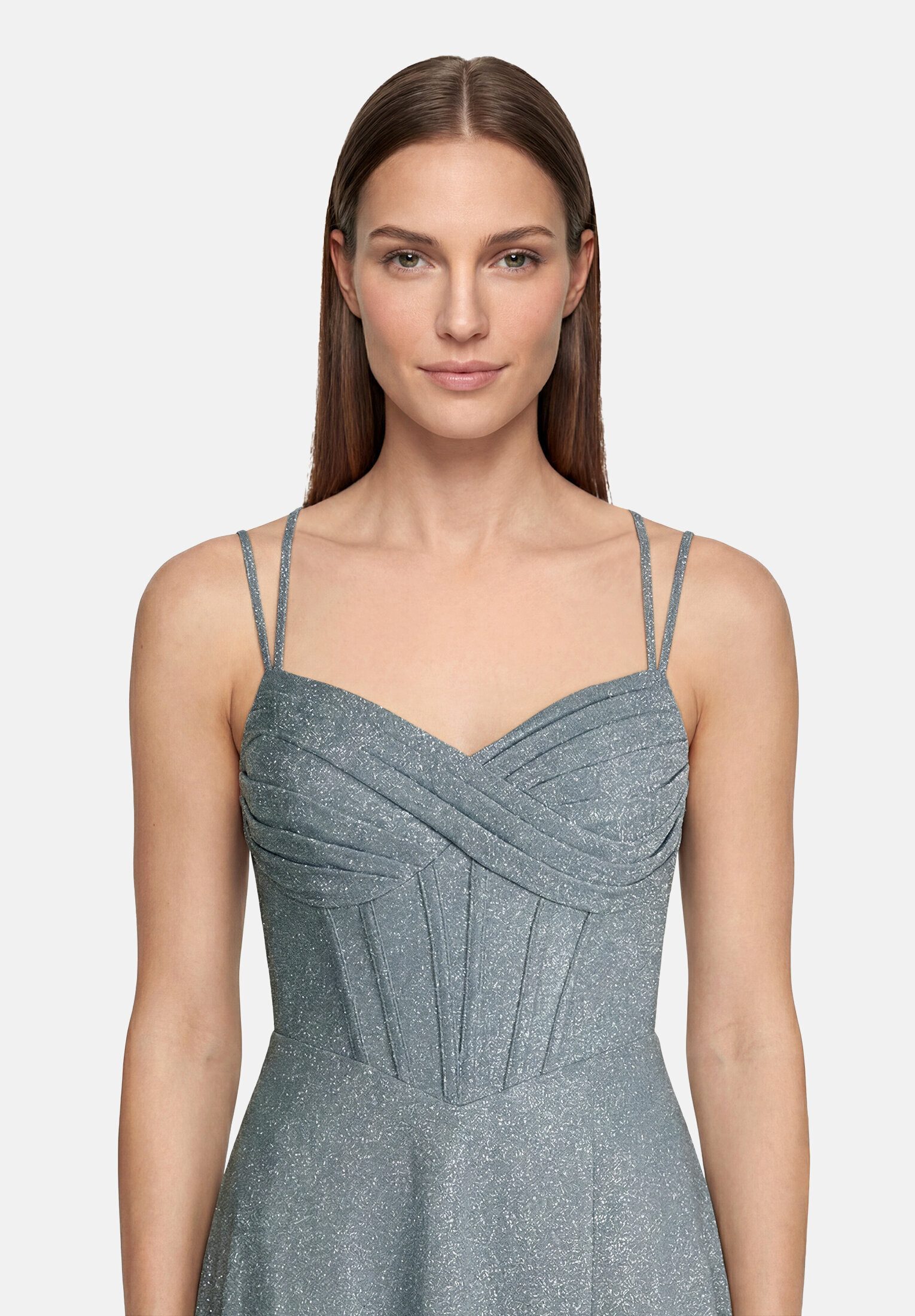 Vera Mont Abendkleid Damen im Glitzer-Look