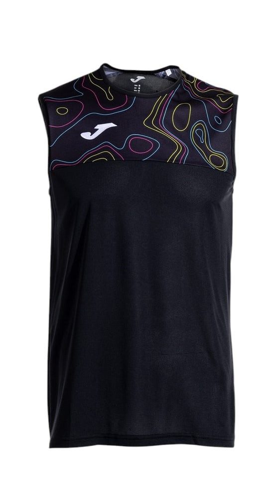 Joma Tanktop Tennis-Padel Tank Top Torneo Capsule (ärmellos) schwarz Herren