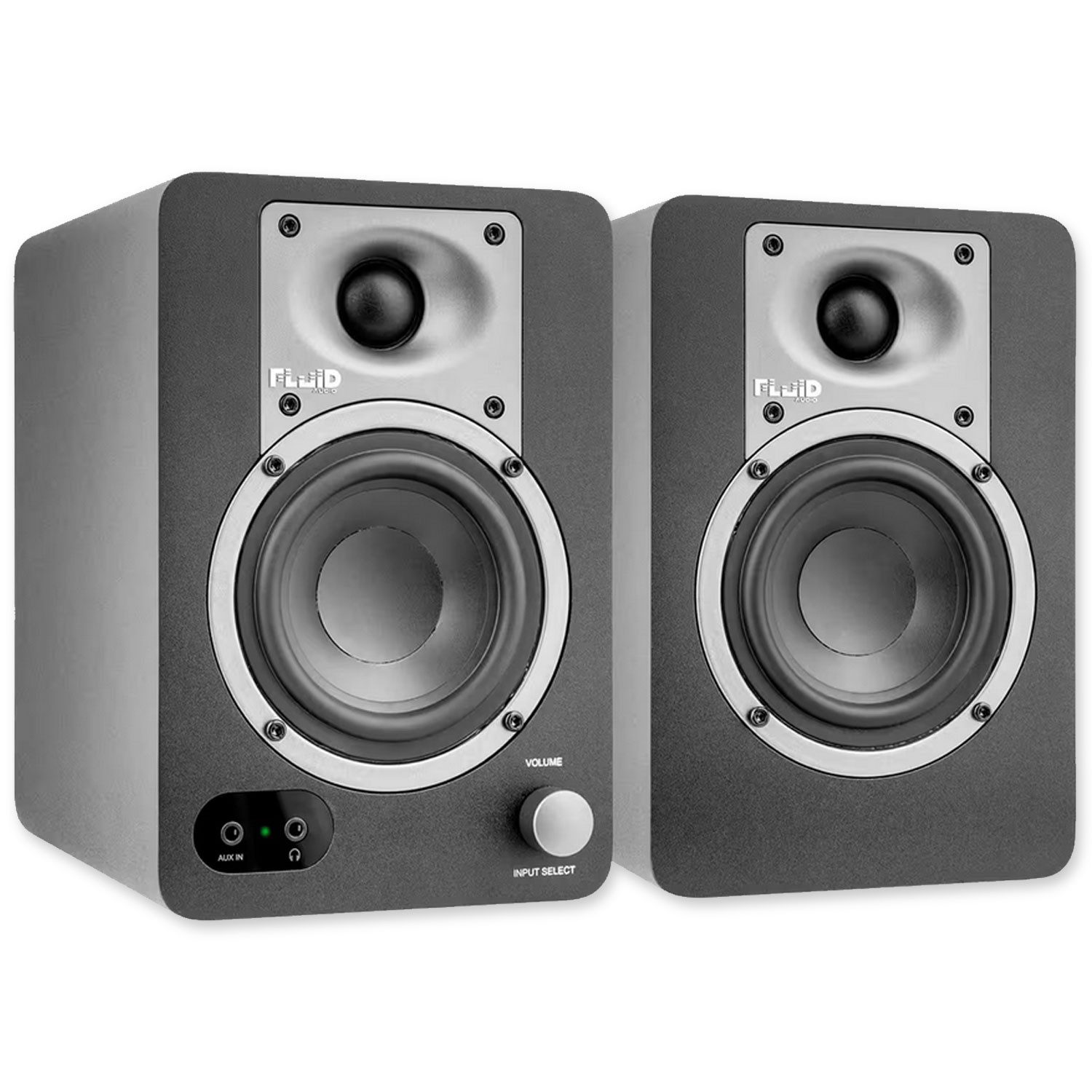 Fluid Audio Fluid Audio Studio-Monitore C35BT Aktive Lautsprecher Lautsprecher (Bluetooth, Ein Paar aktiver 3,5 Zoll Zweiwege-Studiomonitore)