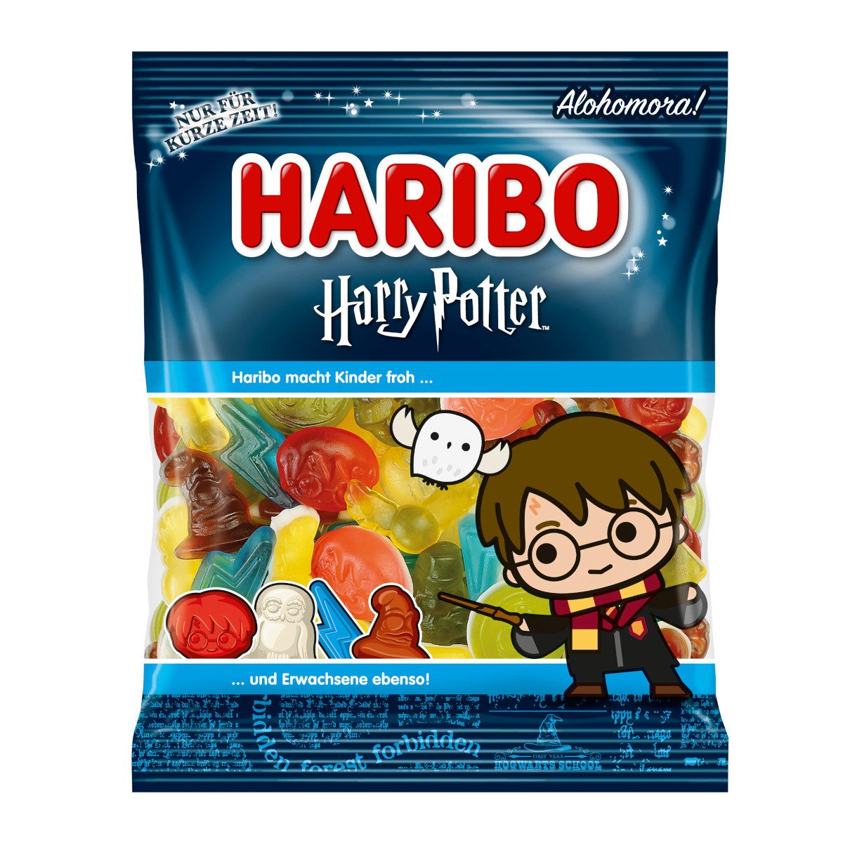HARIBO Süßigkeit, Haribo Harry Potter Fruchtgummi mit magischem Flair Beutel 160g