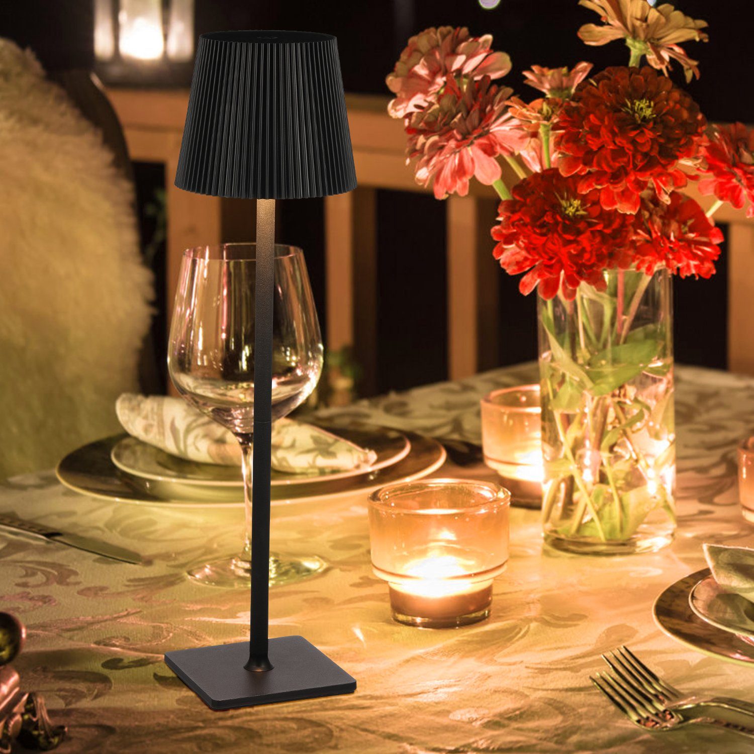 WILGOON LED Tischleuchte Tischlampe Kabellos Dimmbar,8000mAh günstig online kaufen