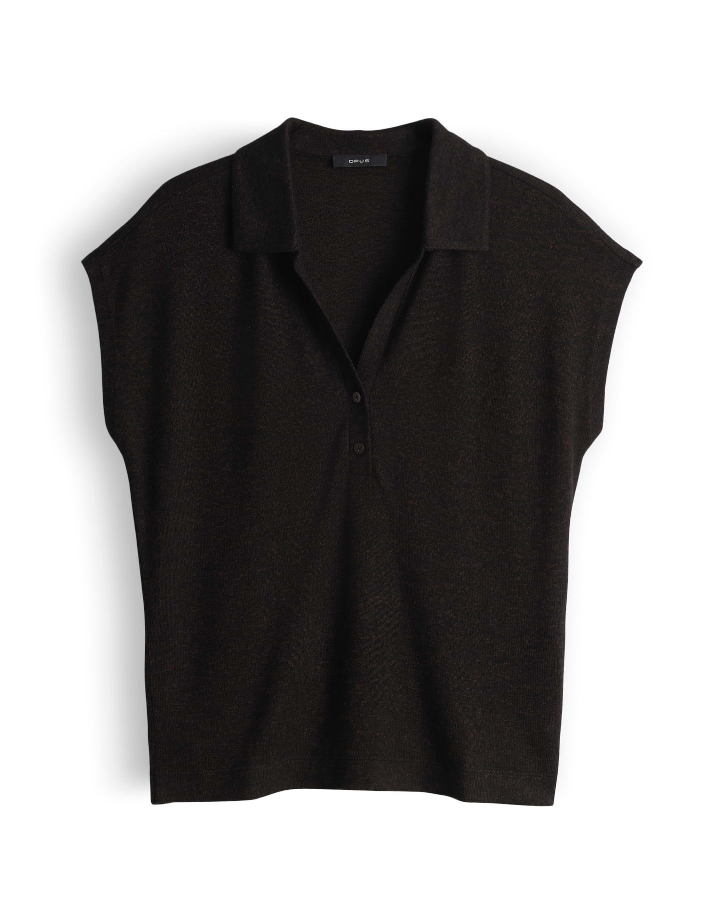 OPUS Shirttop Weiches Poloshirt aus ECOVERO™ Viskosemix günstig online kaufen